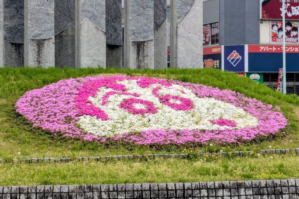 クレヨンしんちゃんの芝桜