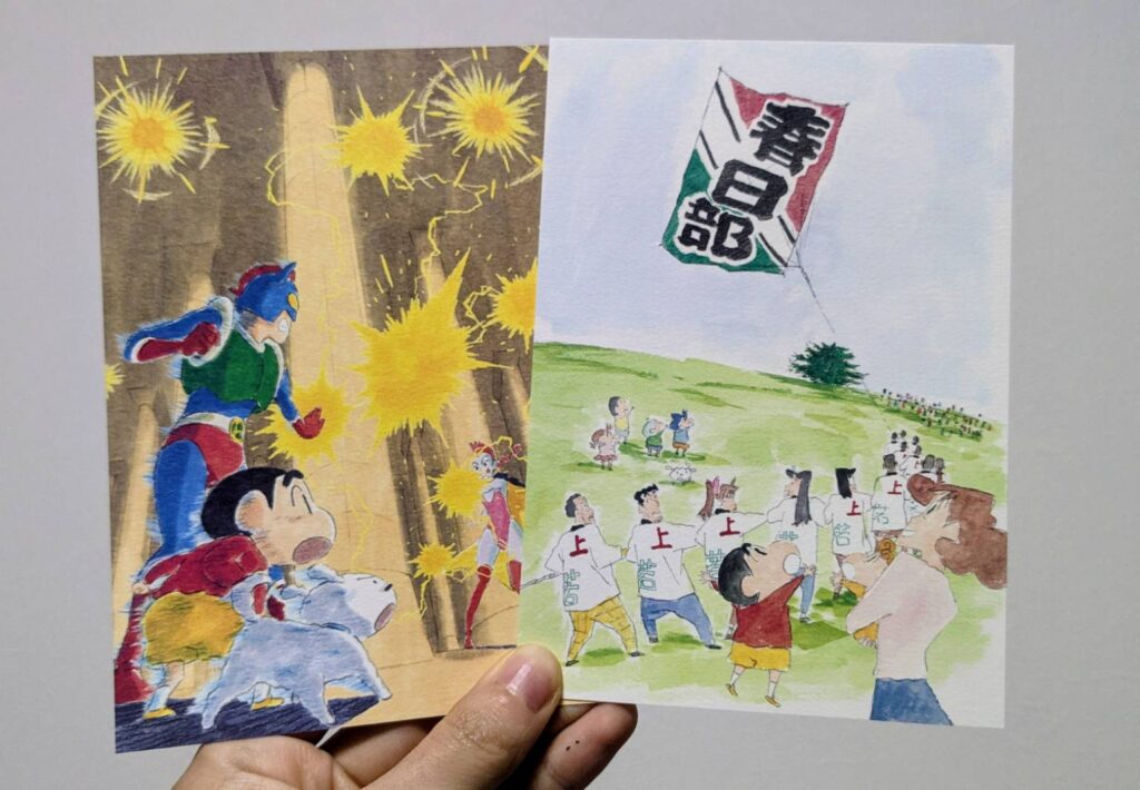 クレヨンしんちゃん　ポストカード