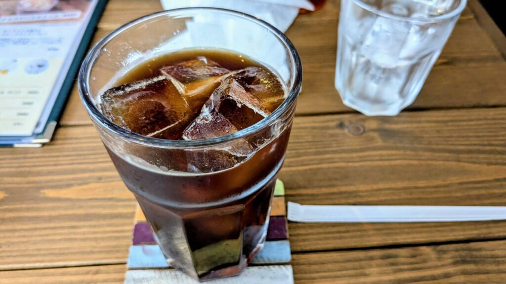 音と友に　アイスコーヒー